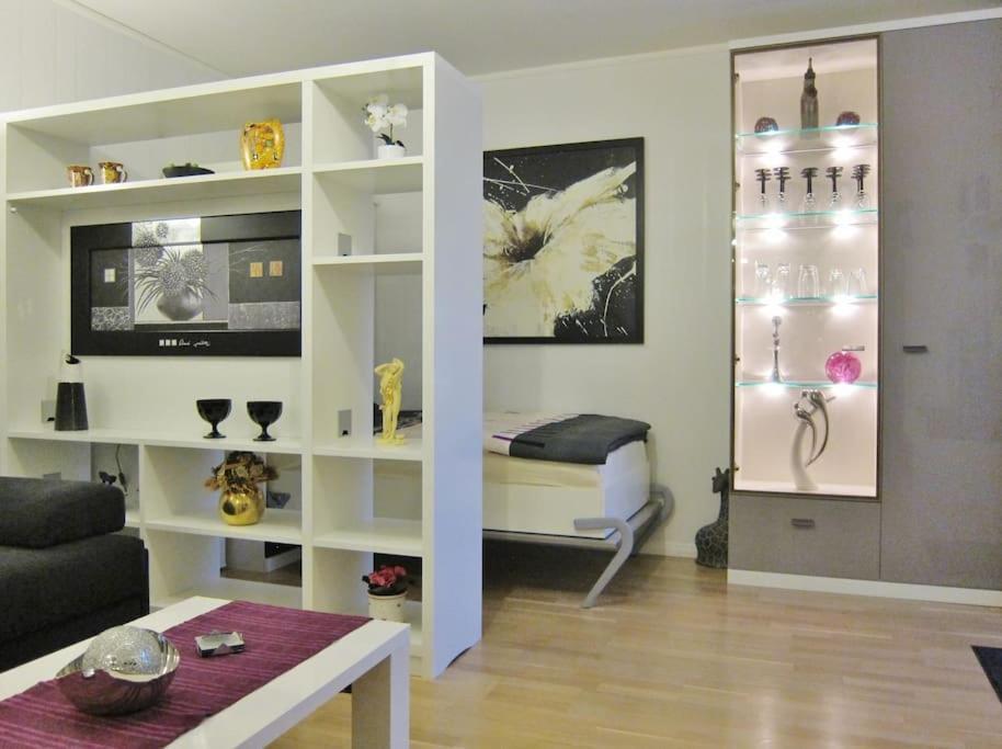 Modernes 1 Zimmer Luxusappartement Kleiner Roland Mit Parkplatz Und Balkon In Bremen Naehe Zentrum Exteriör bild