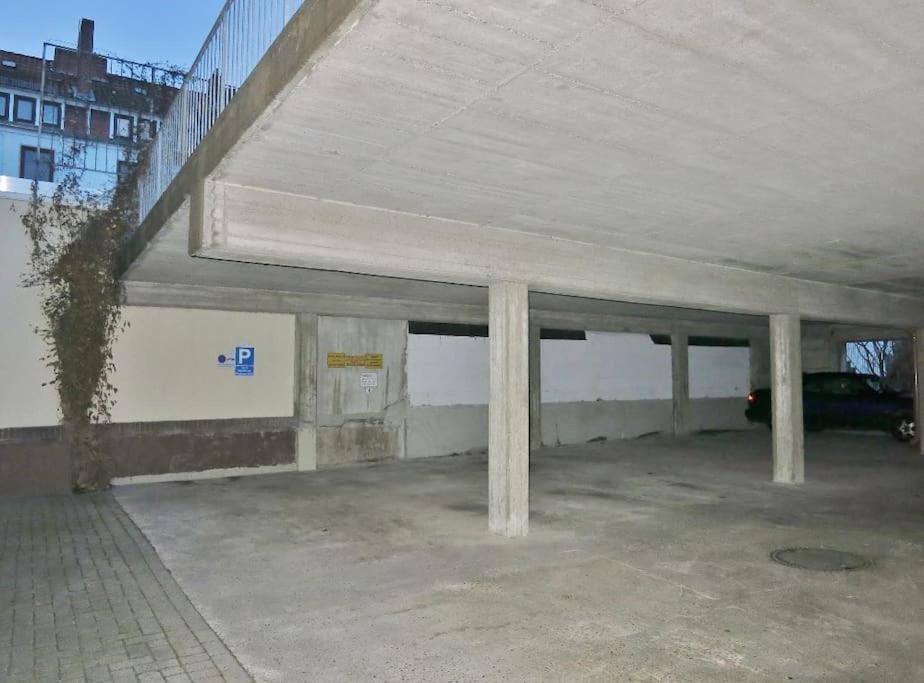 Modernes 1 Zimmer Luxusappartement Kleiner Roland Mit Parkplatz Und Balkon In Bremen Naehe Zentrum Exteriör bild